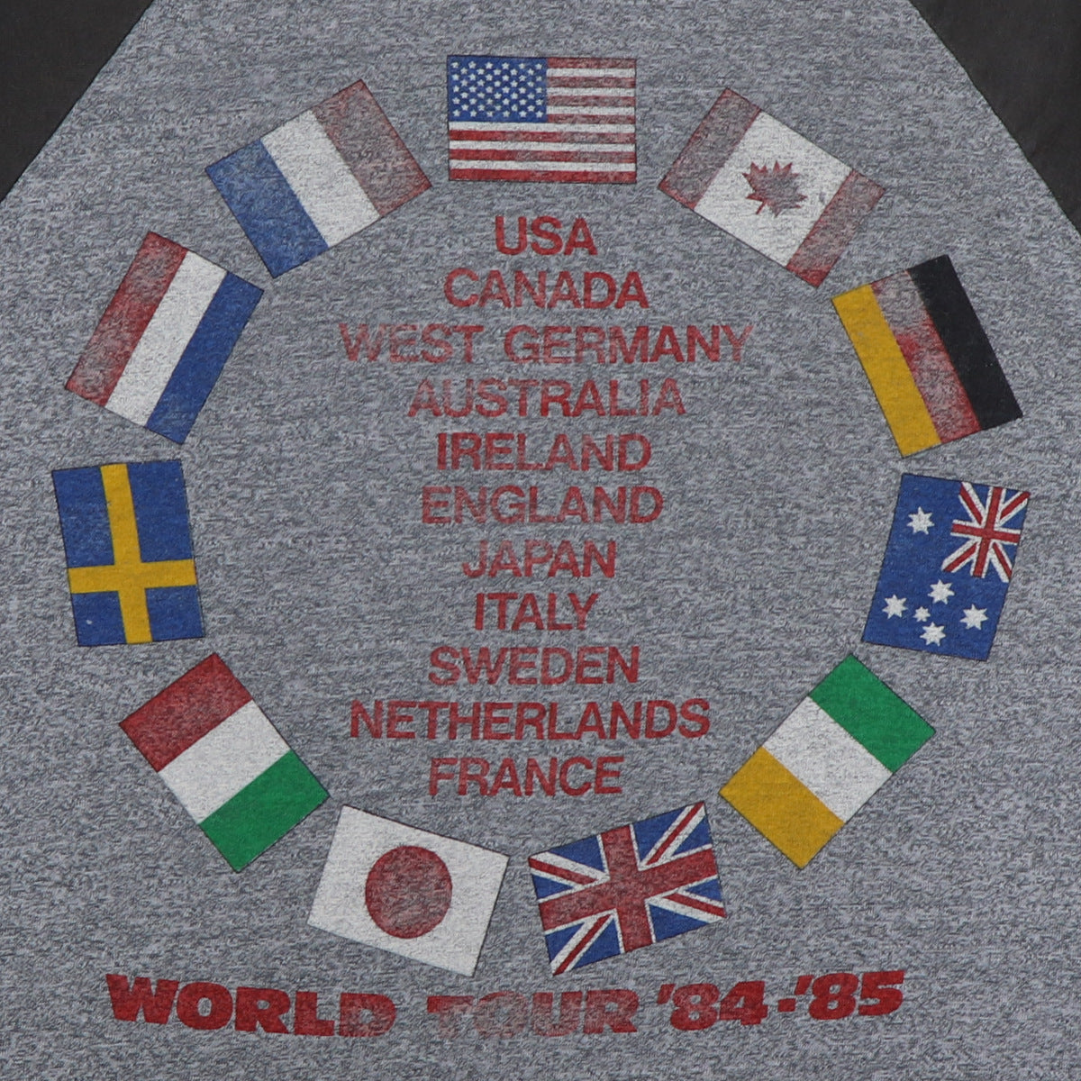 1984 Bruce Springsteen Tour Jersey Shirt