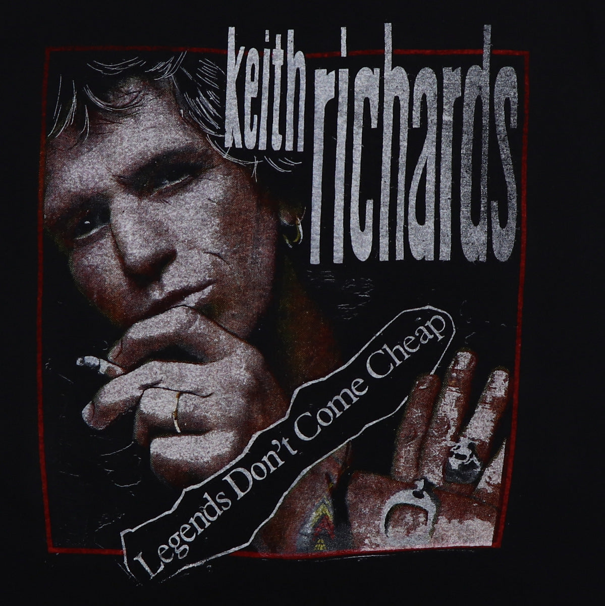 1988 Keith Richards Talk Is Cheap Shirt