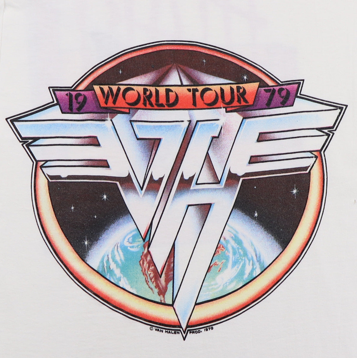 1979 Van Halen Heart Day On The Green Shirt