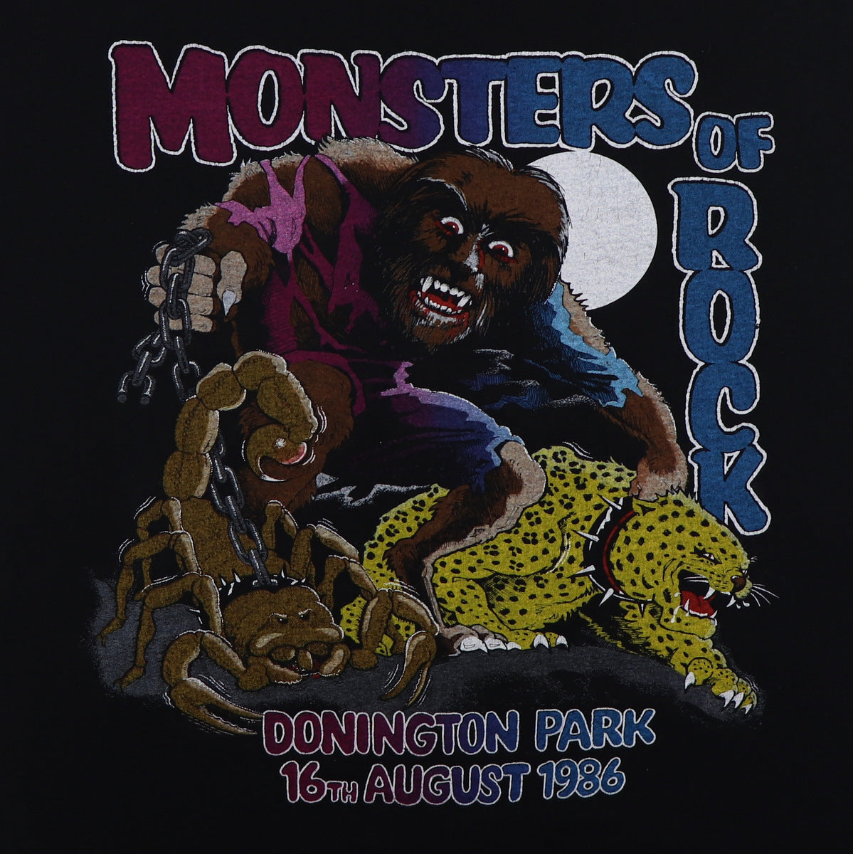 1986 Ozzy Osbourne Monsters Of Rock Concert Shirt