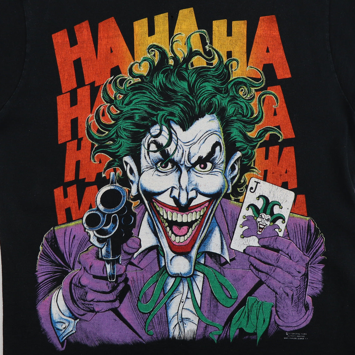 1989 The Joker DC Comics HaHaHa Shirt