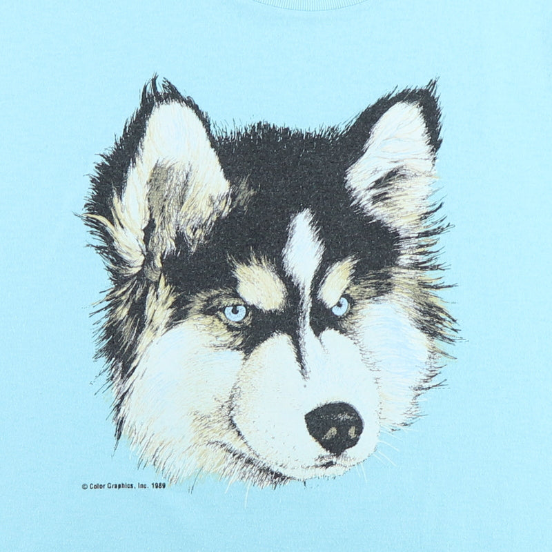 1989 Siberian Husky Dog Shirt