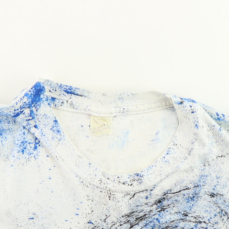 1990 Beach Boys Catch A Wave All Over Print Shirt