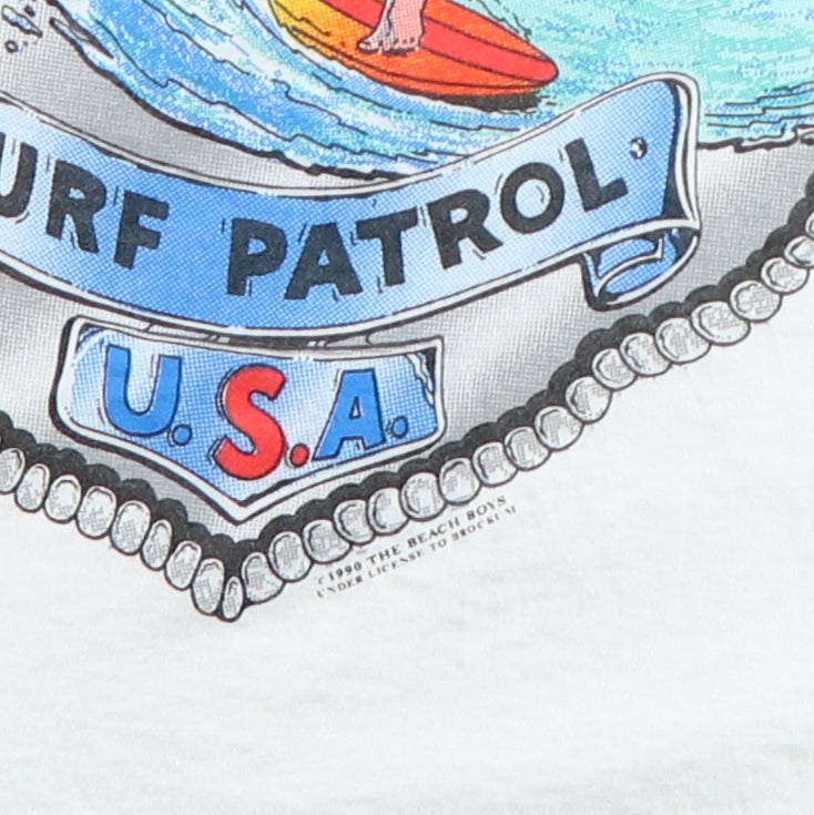 1990 Beach Boys Surf Patrol Tour Shirt