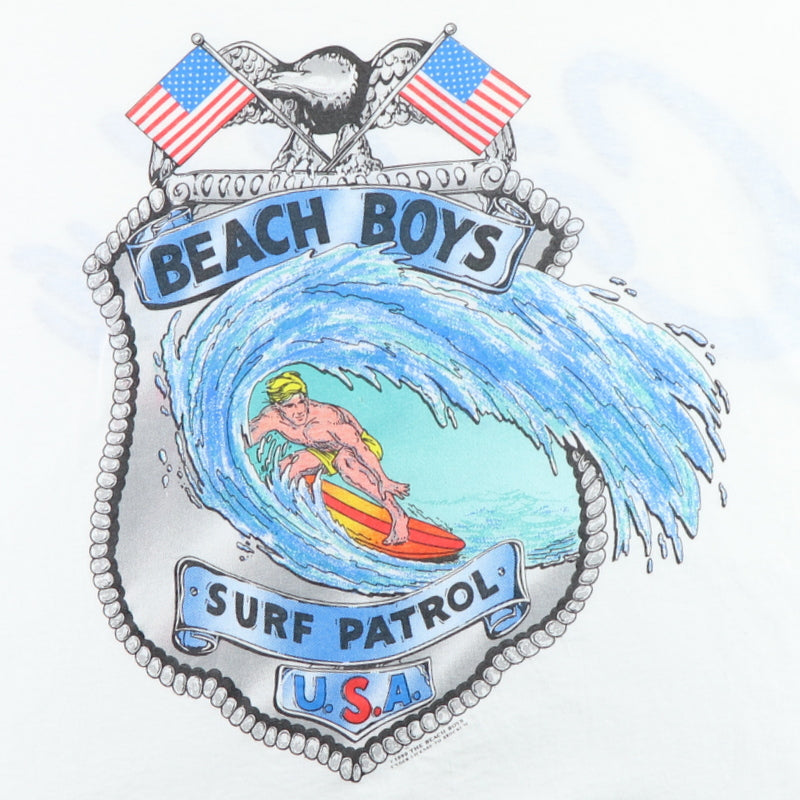 1990 Beach Boys Surf Patrol Tour Shirt