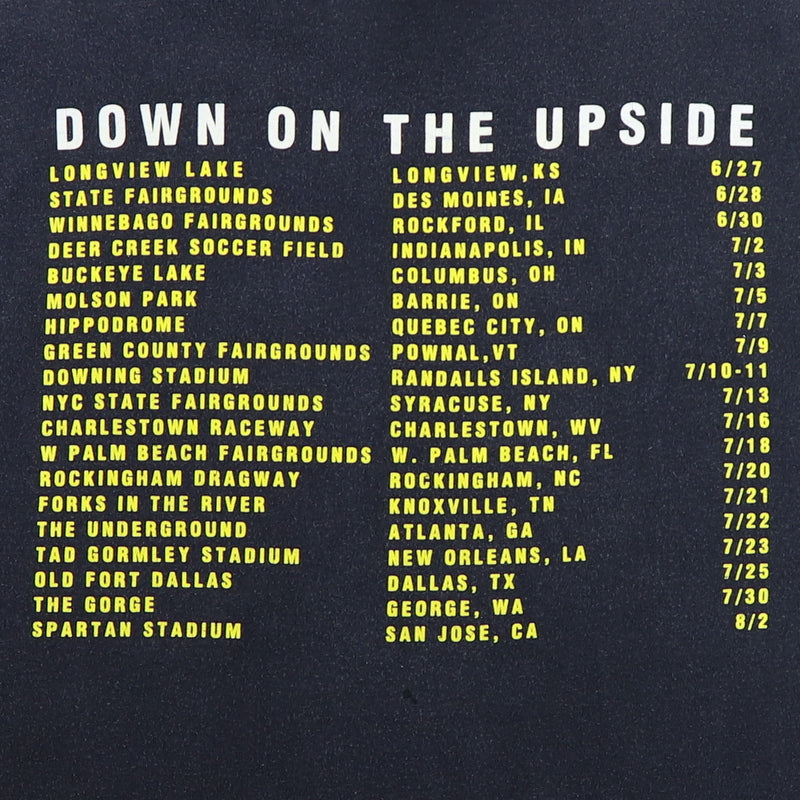 1996 Soundgarden Down On The Upside Tour Shirt