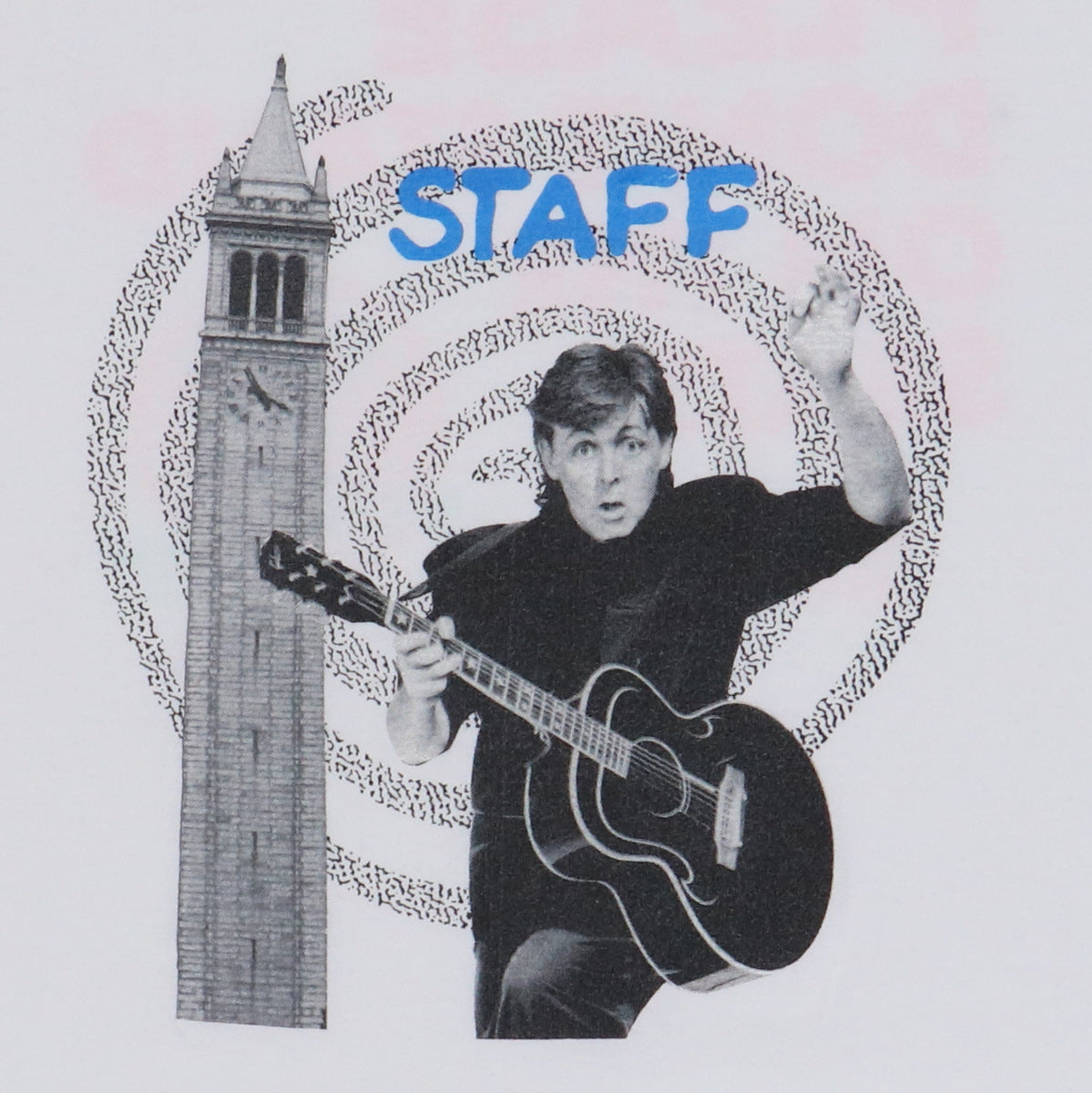 1990 Bill Graham Presents Paul McCartney Berkeley Concert Shirt