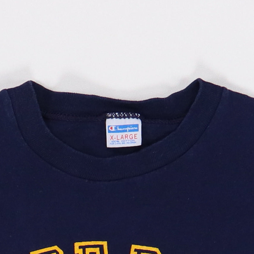 1970s University Of Notre Dame Champion Blue Bar Shirt