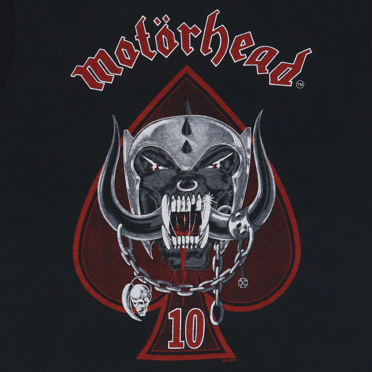 1985 Motorhead 10th Anniversary Tour Shirt