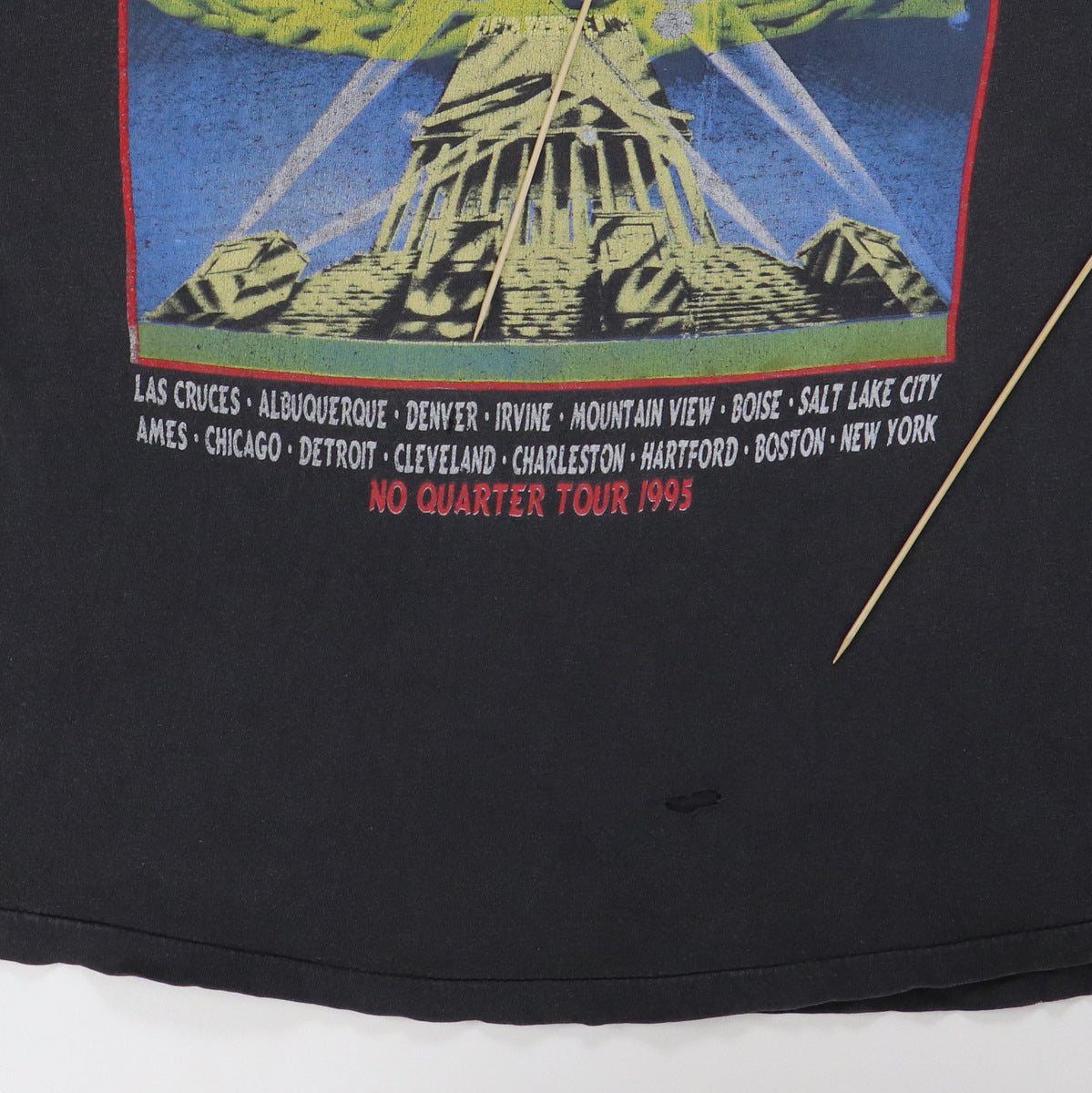 1995 Jimmy Page Robert Plant No Quarter Tour Shirt