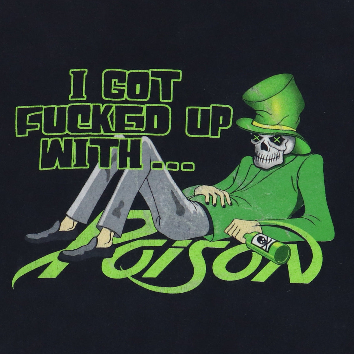 2000 Poison Power To The People Tour Shirt