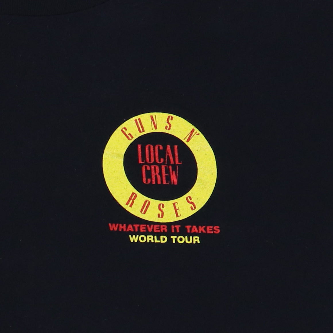 1994 Guns N Roses Whatever It Takes World Tour Crew Shirt