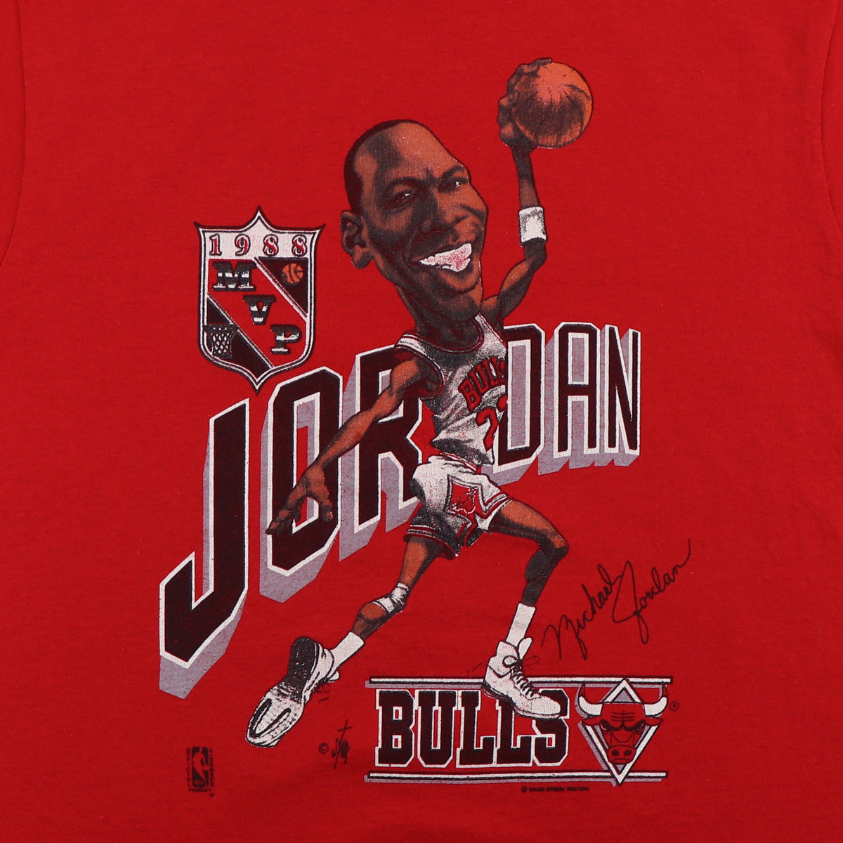 1988 Michael Jordan Chicago Bulls MVP NBA Shirt