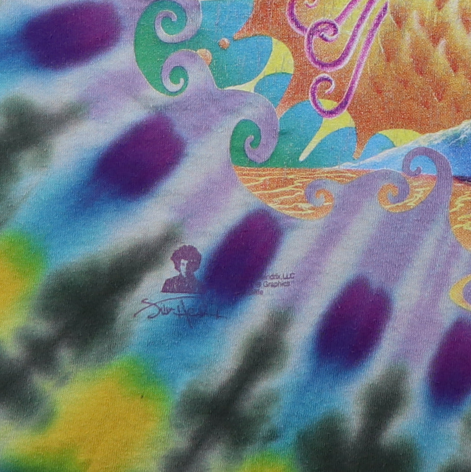 1997 Jimi Hendrix Tie Dye Shirt