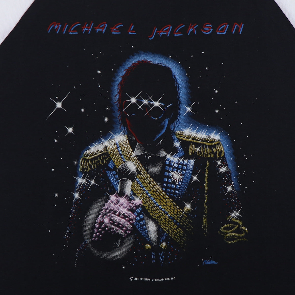 1984 Michael Jackson Victory Tour Jersey Shirt