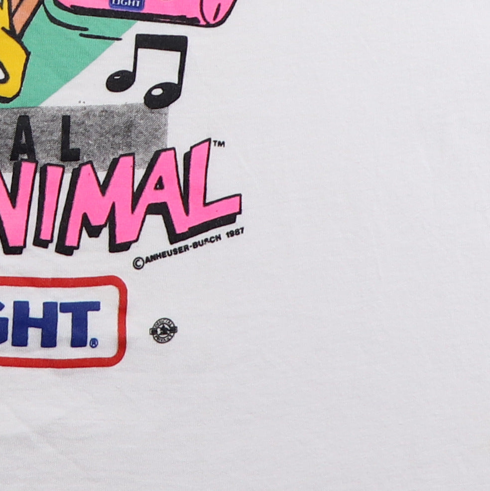 1987 Spuds MacKenzie Bud Light Party Animal Shirt