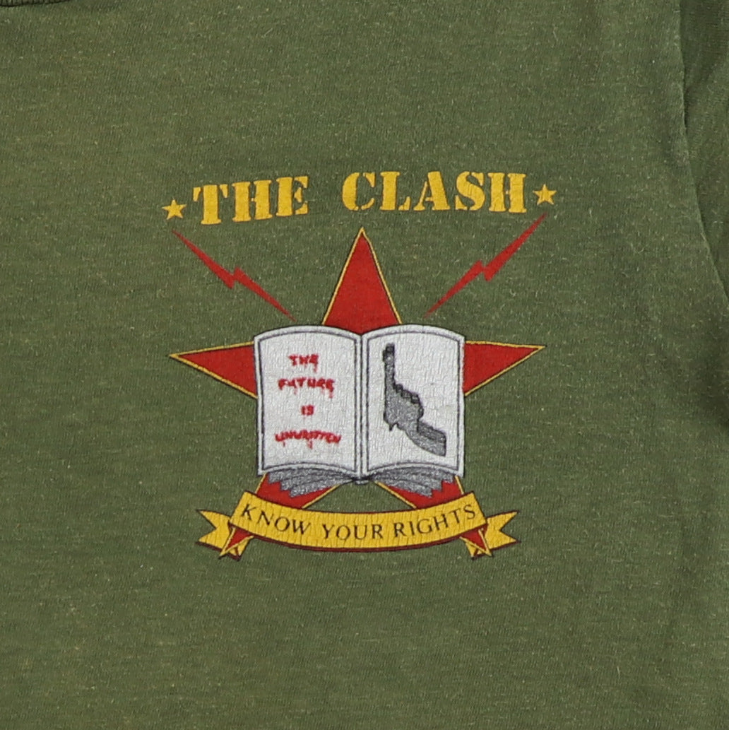 1982 The Clash Combat Rock North American Tour Shirt