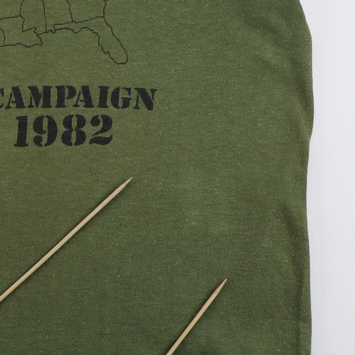 1982 The Clash Combat Rock North American Tour Shirt