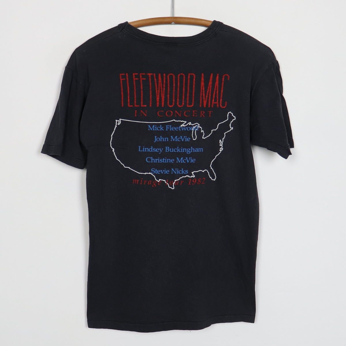 1982 Fleetwood Mac Mirage Tour Shirt