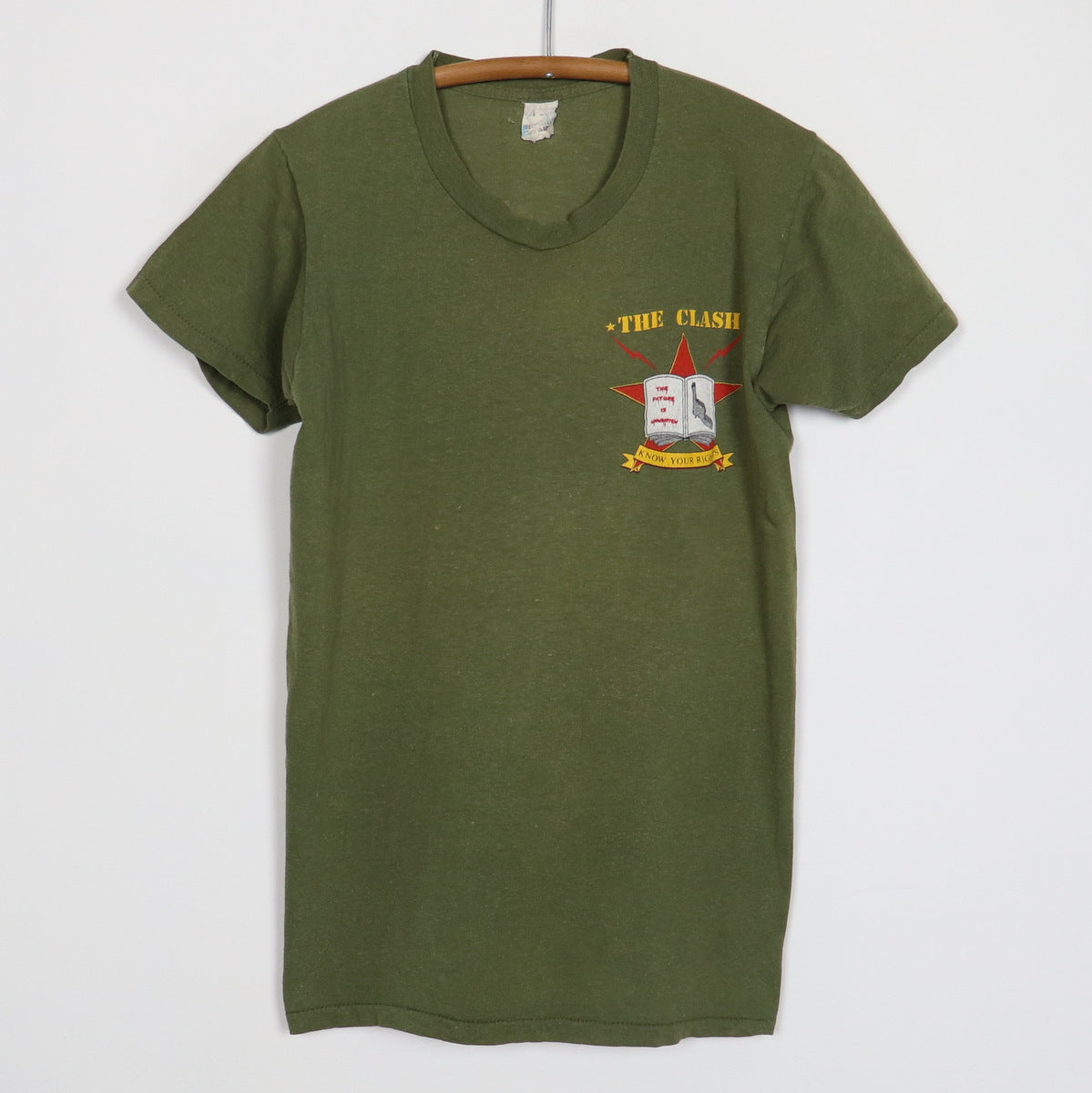 1982 The Clash Combat Rock North American Tour Shirt