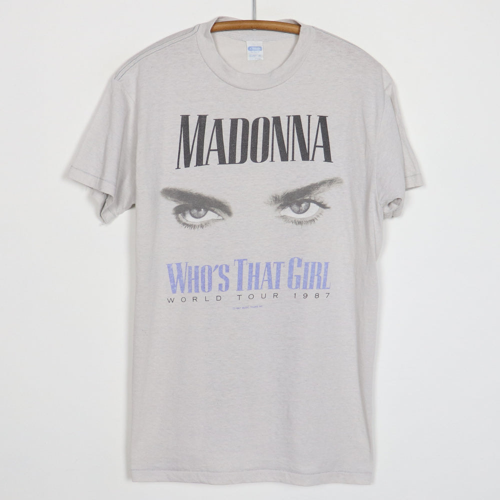 1987 Madonna Who's That Girl World Tour Shirt