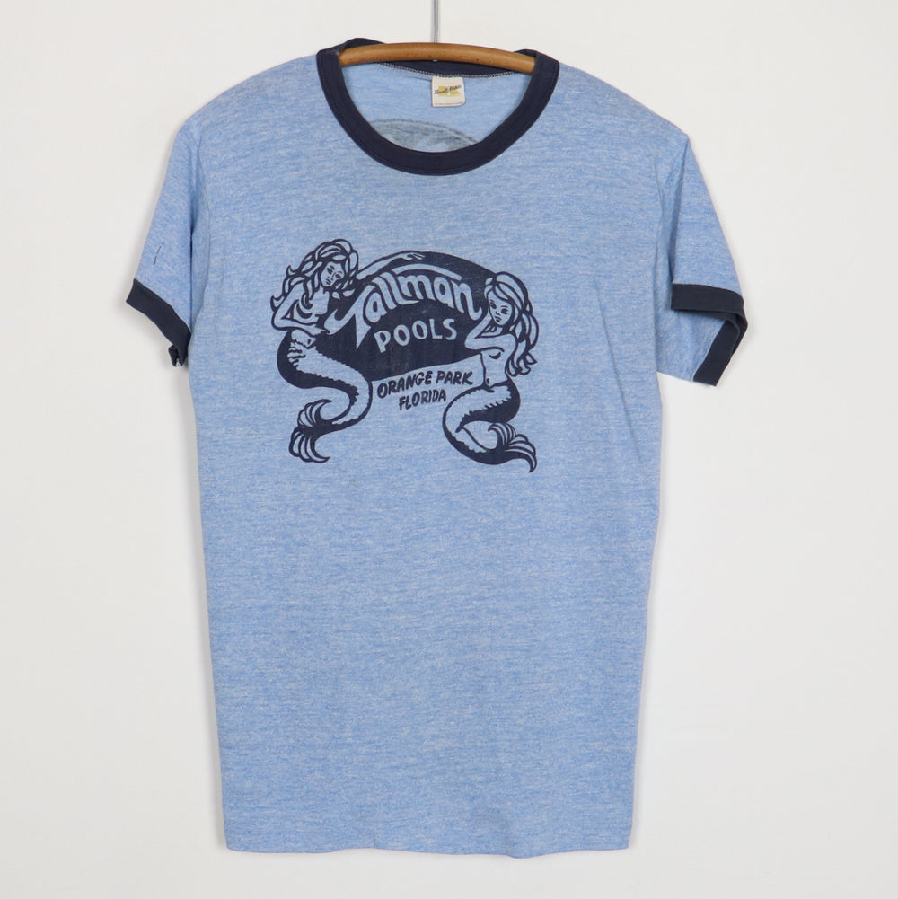 1970s Tallman Pools Mermaid Shirt