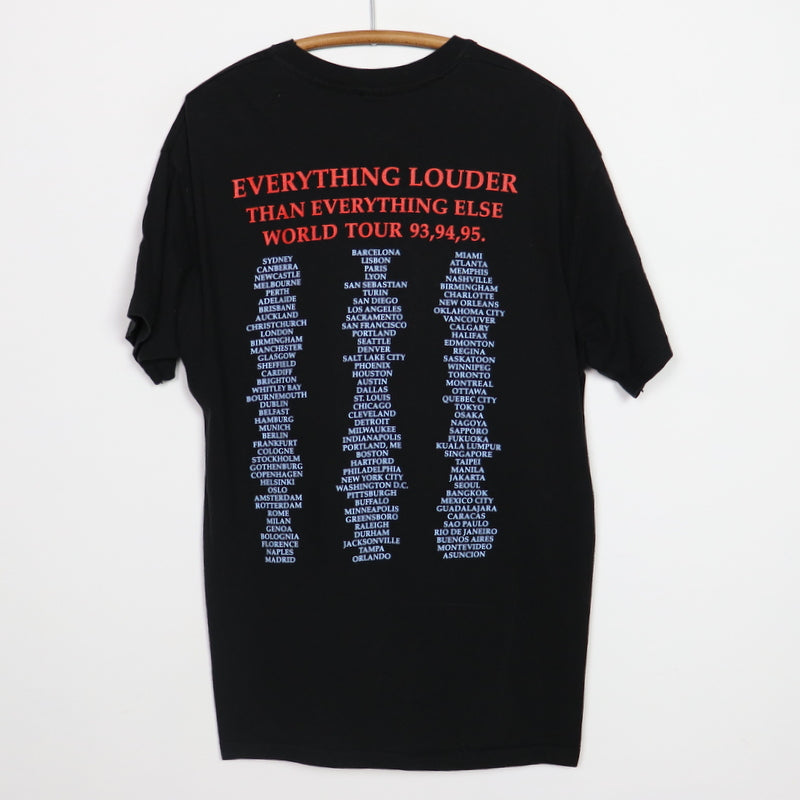 1993 Meat Loaf Everything Louder Than Everything Else World Tour Shirt