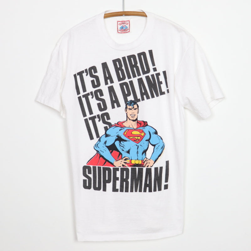 1987 Superman It's A Bird It's A Plane DC Comics Shirt | WyCo Vintage