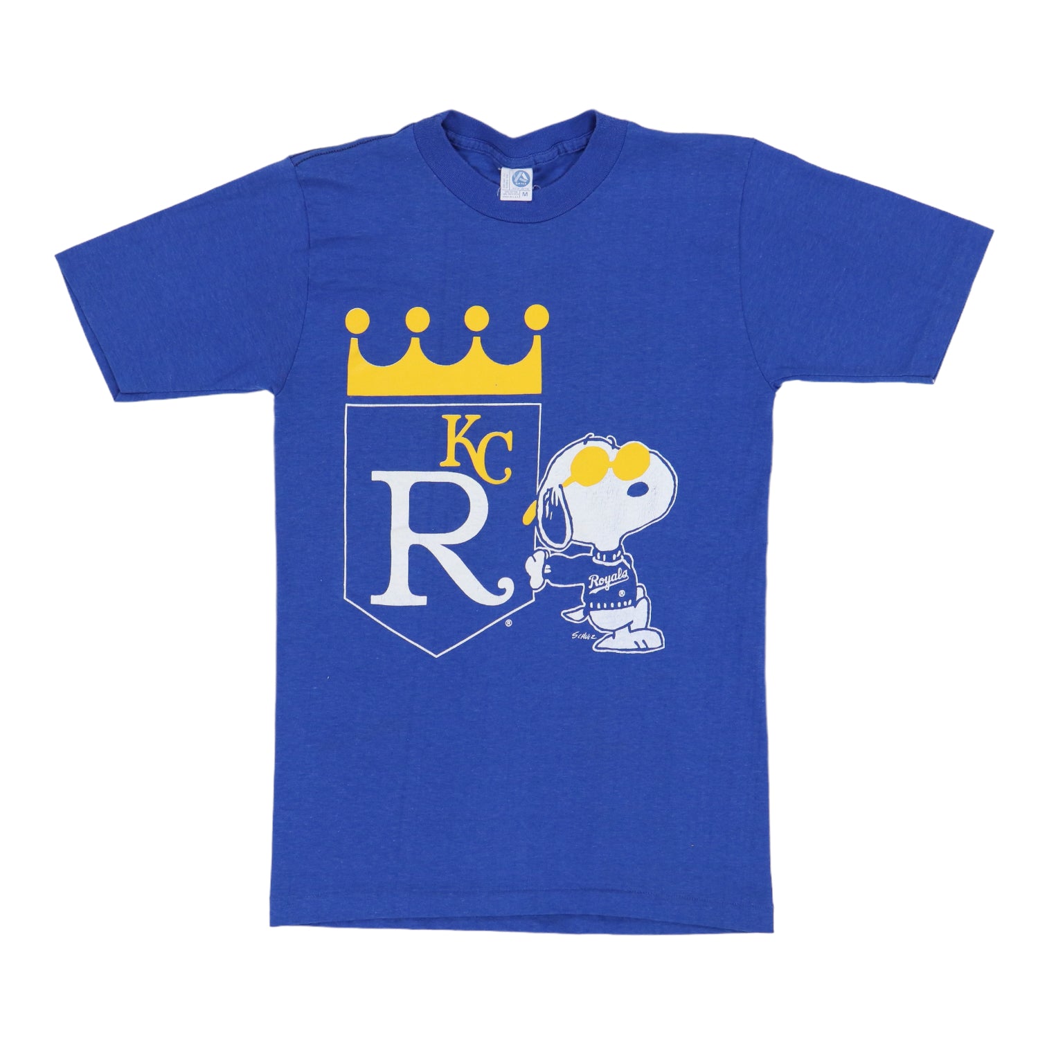 1980s Kansas City Royals Snoopy Shirt | WyCo Vintage