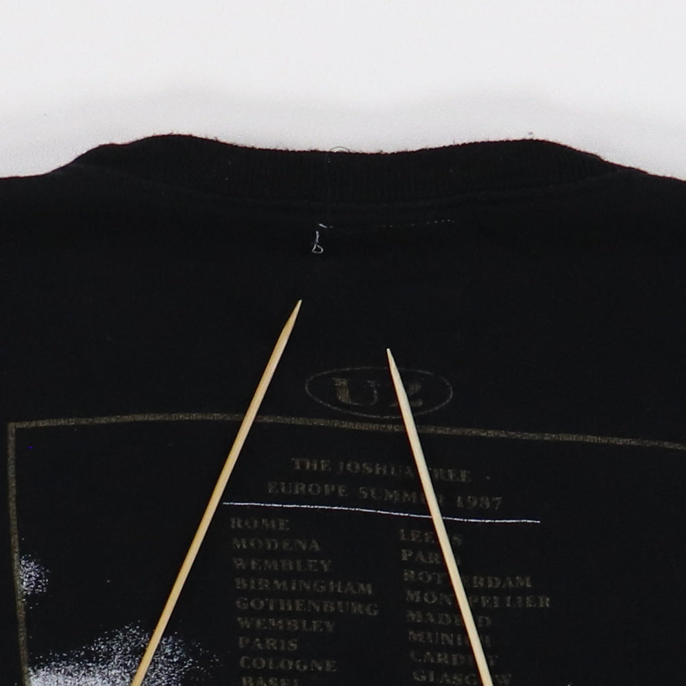 1987 U2 The Joshua Tree Europe Summer Tour Sweatshirt