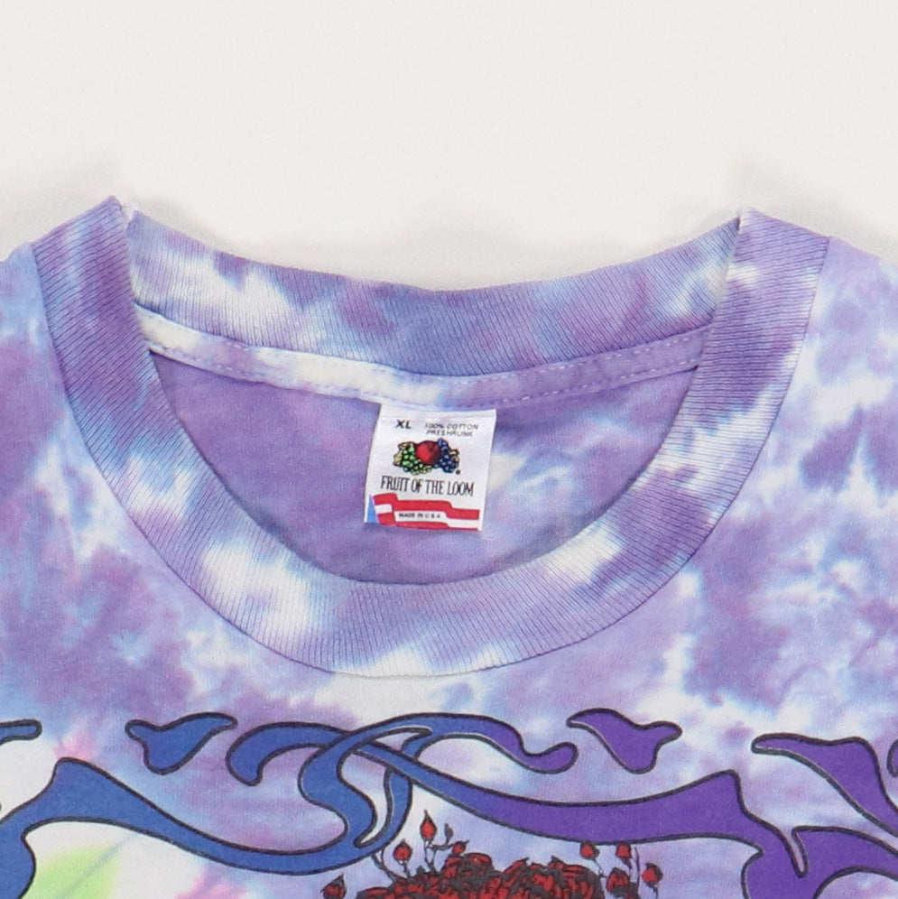 1990 Grateful Dead 25 Years Dead Tie Dye Shirt