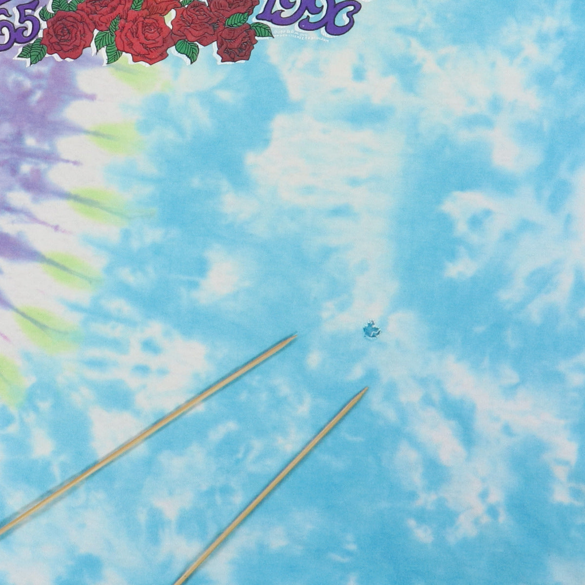 1990 Grateful Dead 25 Years Dead Tie Dye Shirt