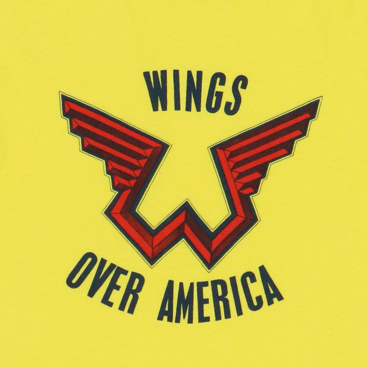 1976 Paul McCartney Wings Over America Promo Shirt