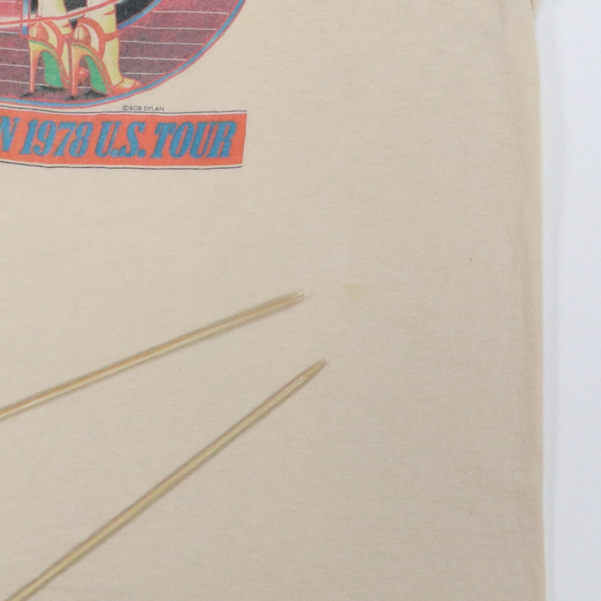 1978 Bob Dylan US Tour Shirt