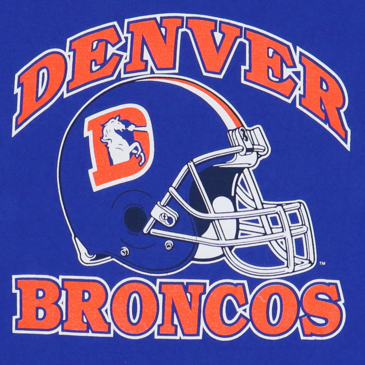 1980s Denver Broncos NFL Football Shirt