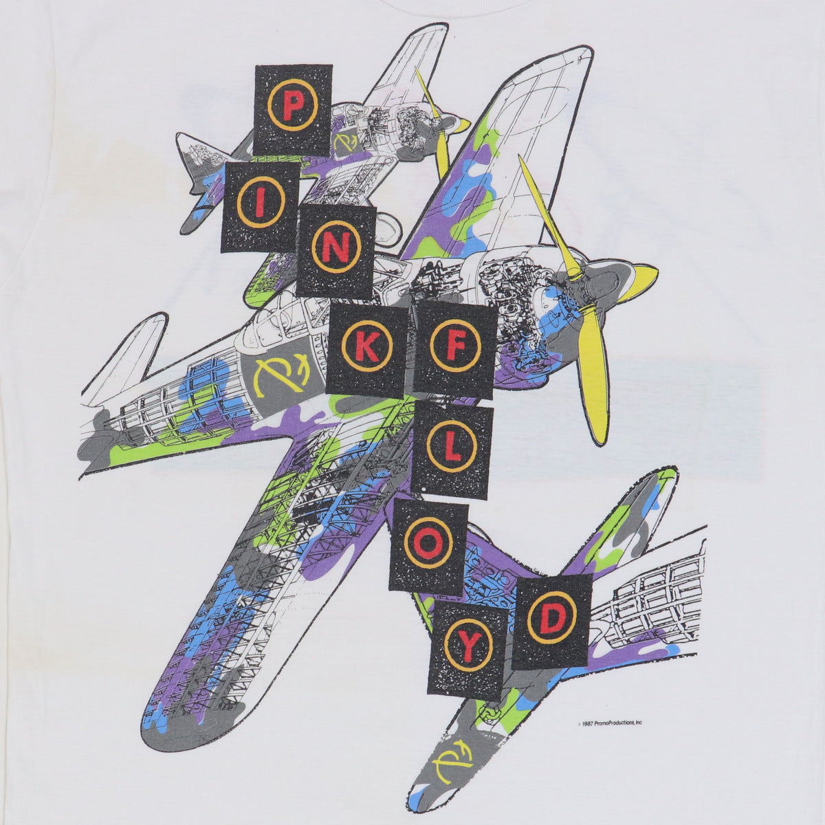 1987 Pink Floyd World Tour Shirt