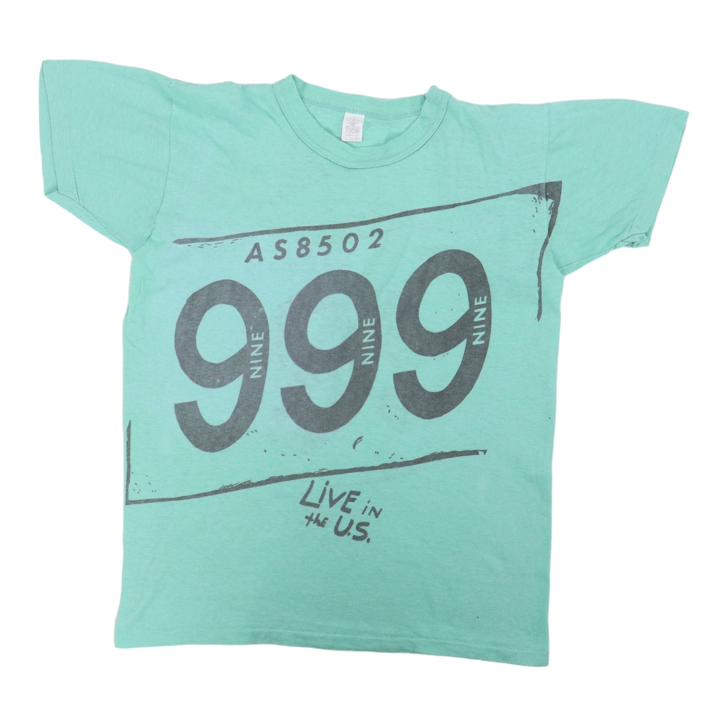 1980 999 Live In The US Tour Shirt