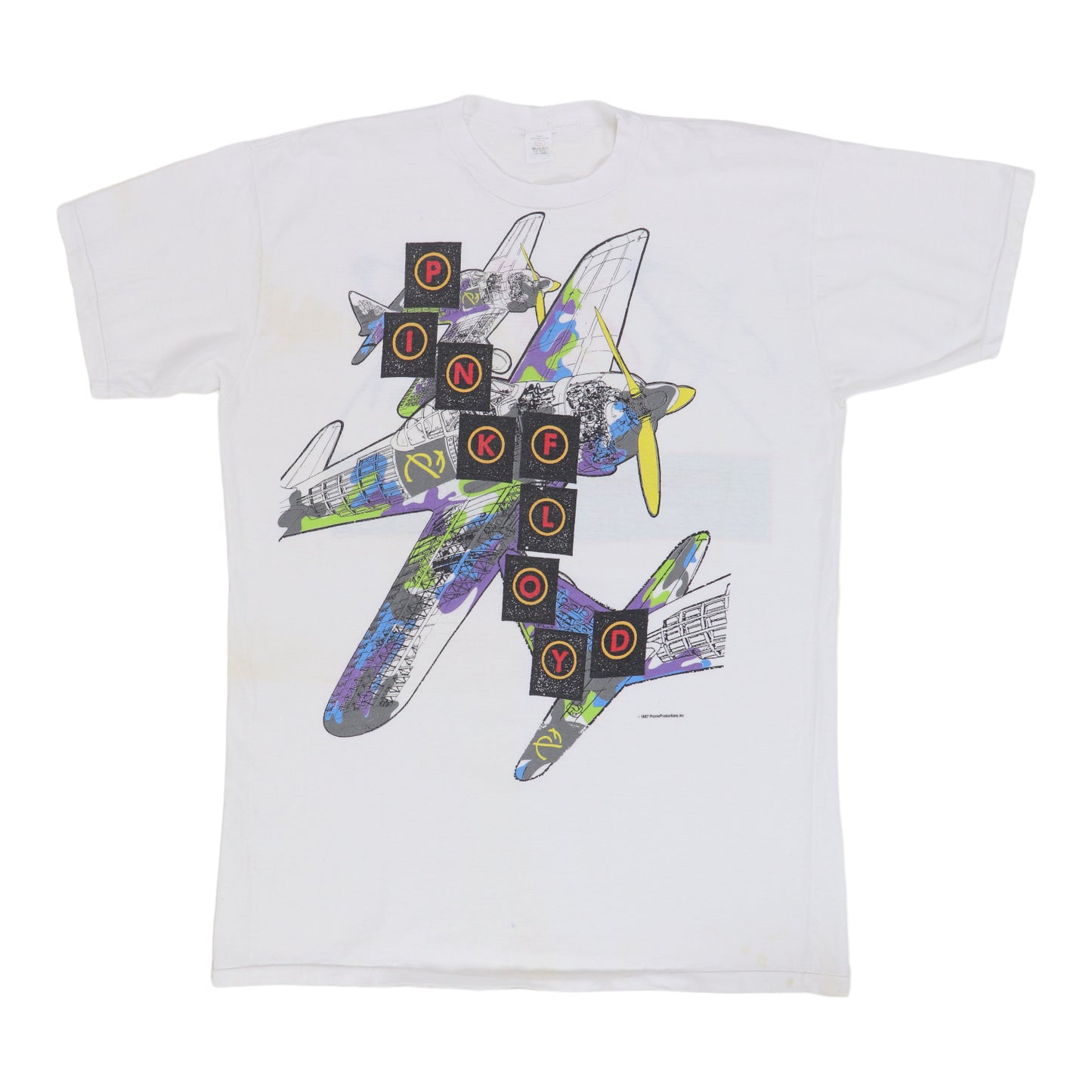 1987 Pink Floyd World Tour Shirt