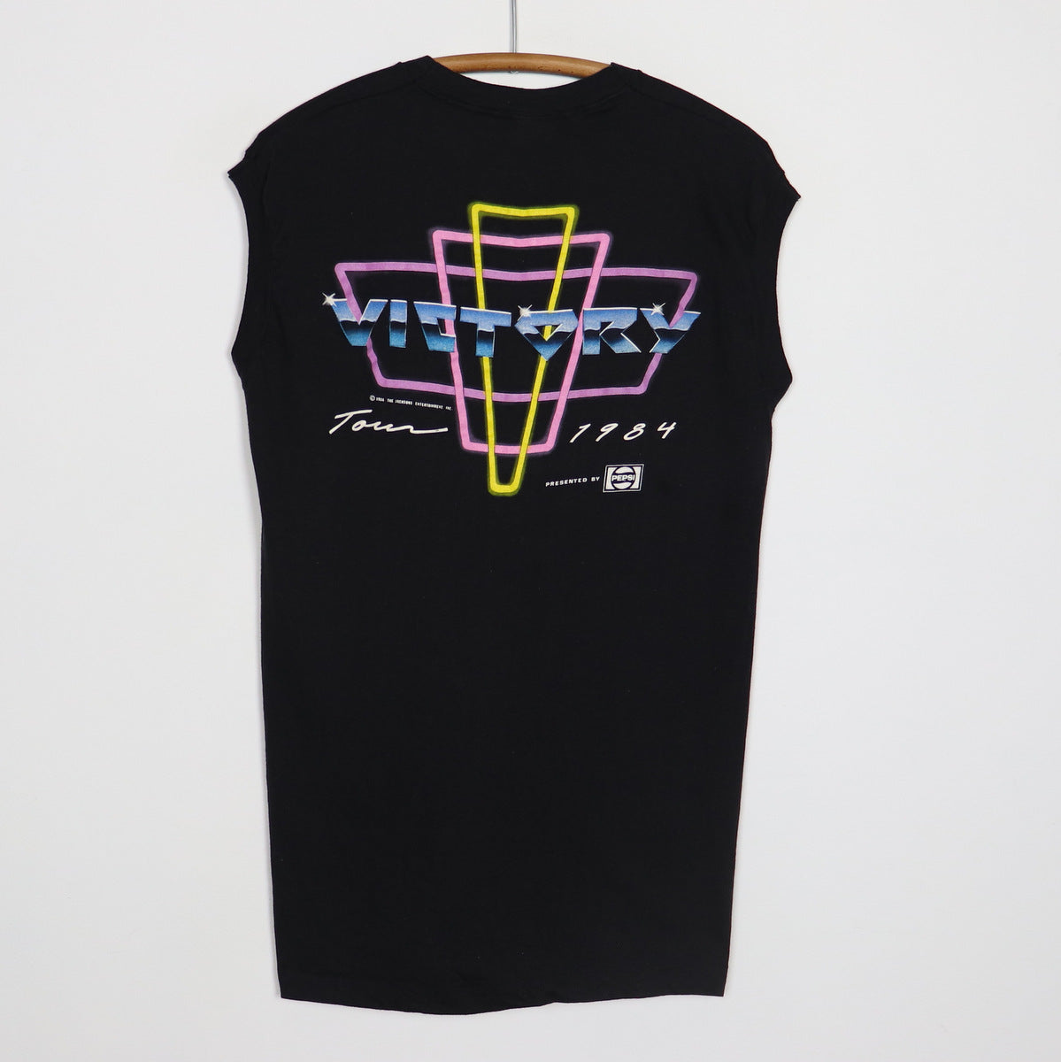 1984 Michael Jackson Victory Tour Sleeveless Shirt