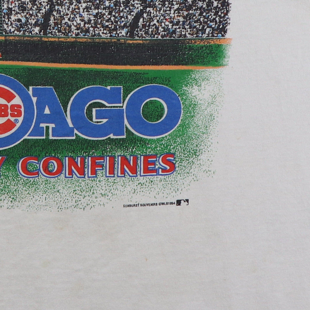 1994 Chicago Cubs Wrigley Field MLB Baseball Shirt