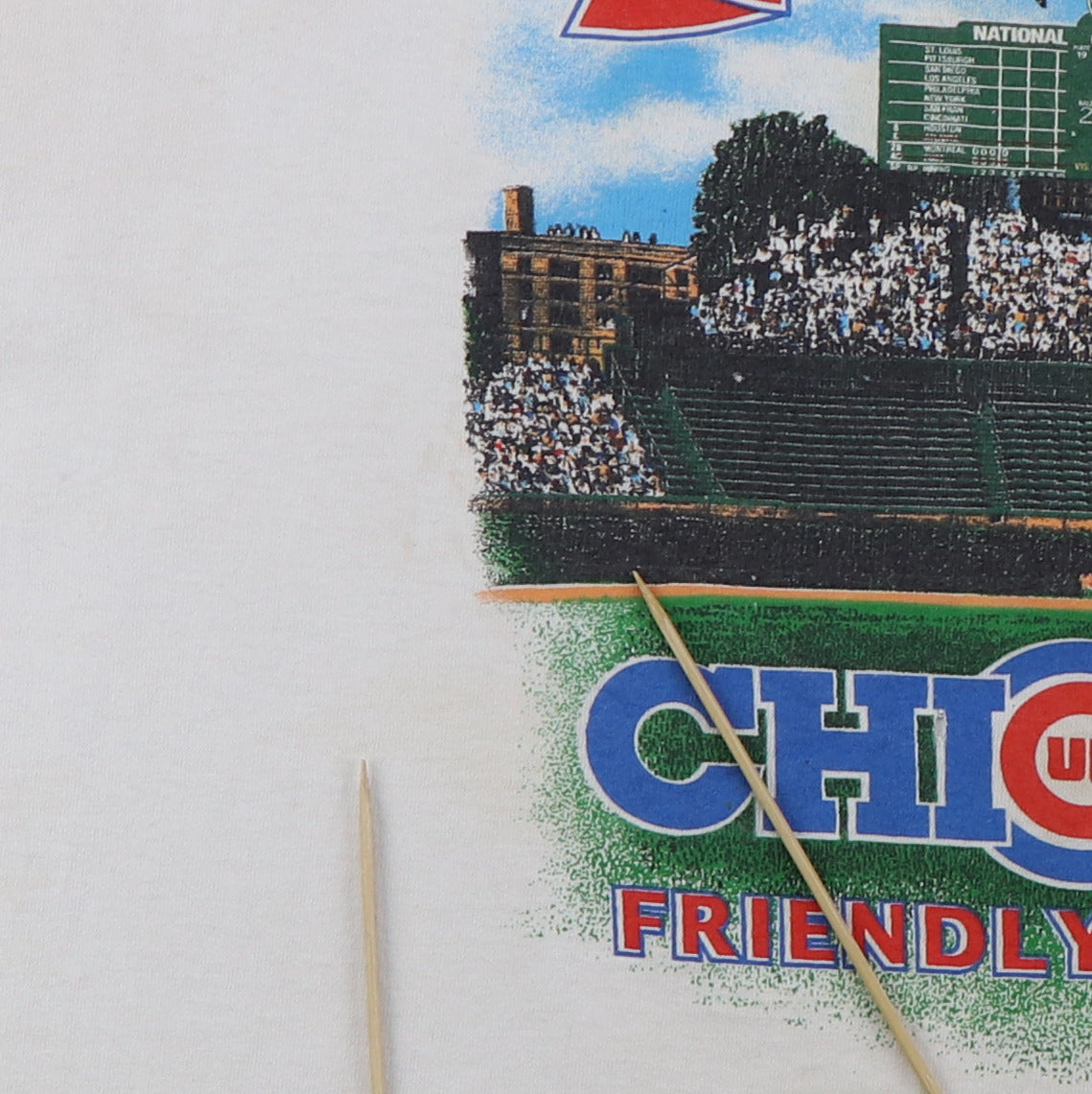 1994 Chicago Cubs Wrigley Field MLB Baseball Shirt