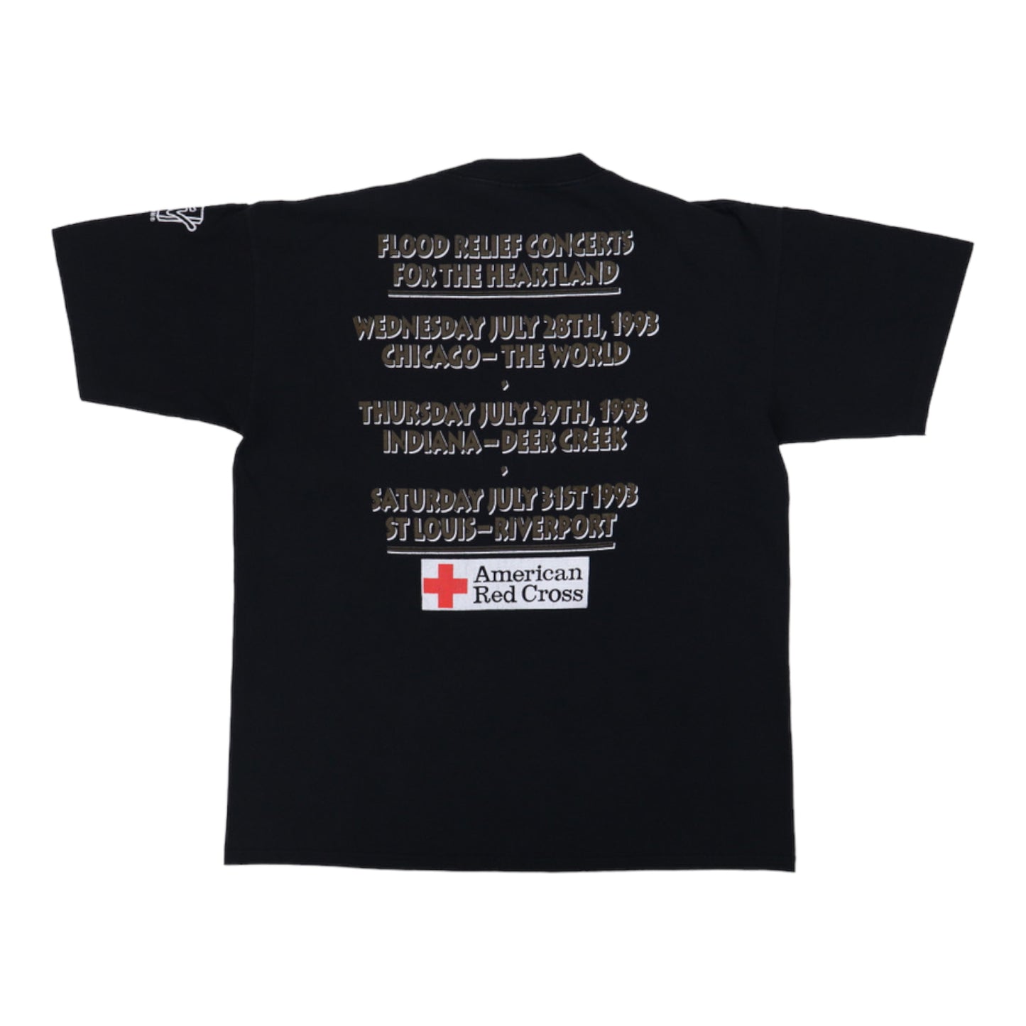 1993 John Mellencamp Blind Melon Benefit Concert Shirt