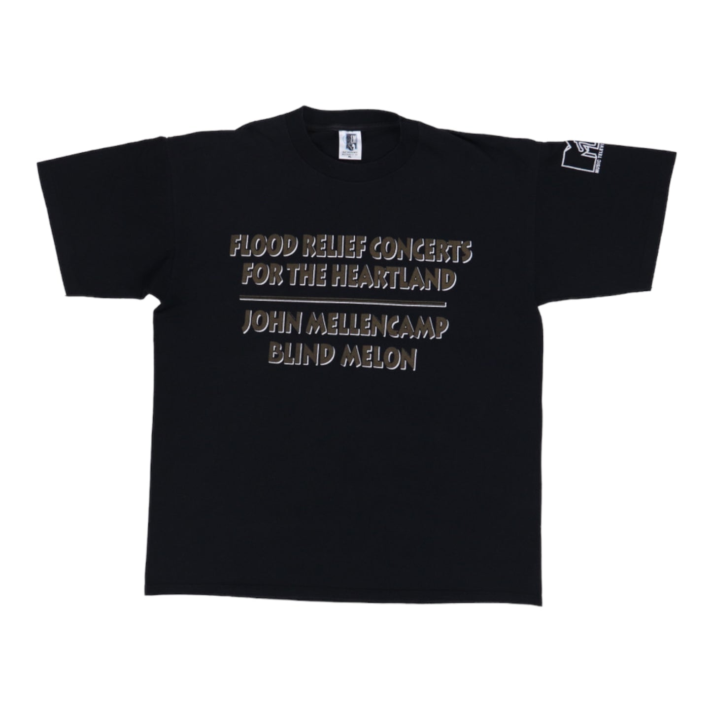 1993 John Mellencamp Blind Melon Benefit Concert Shirt