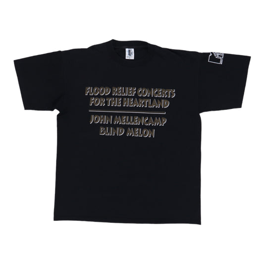 1993 John Mellencamp Blind Melon Benefit Concert Shirt
