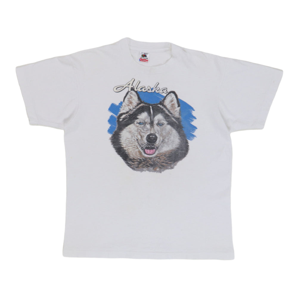 1989 Alaska Husky Dog Shirt