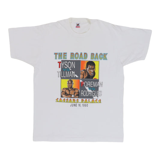 1990 The Road Back Mike Tyson Caesars Palace Shirt