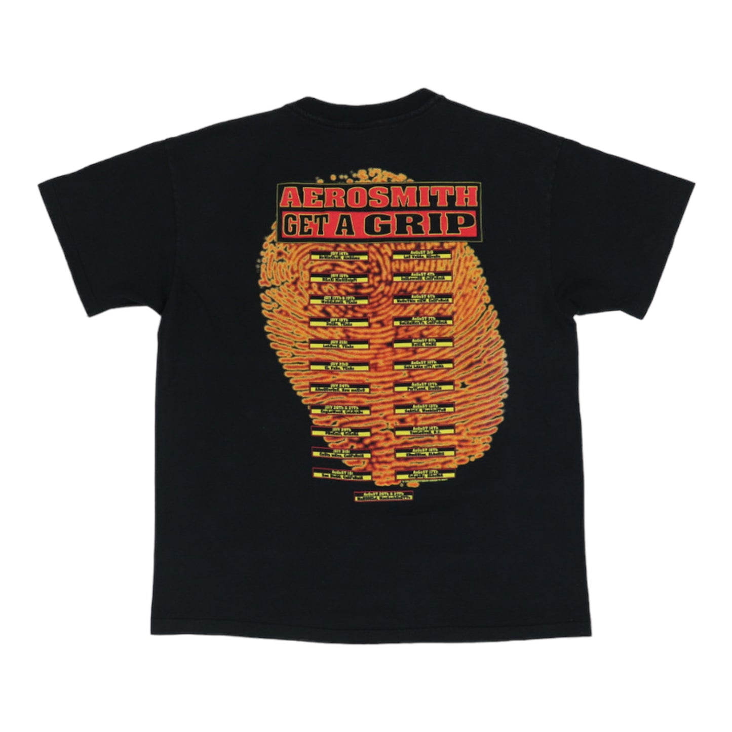 1993 Aerosmith Get A Grip Tour Shirt