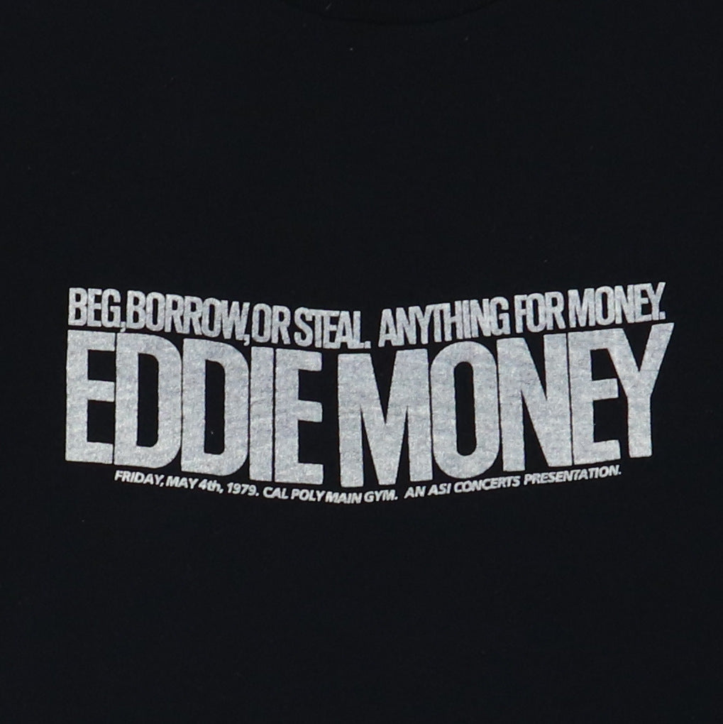 1979 Eddie Money Beg Borrow Or Steal Promo Shirt