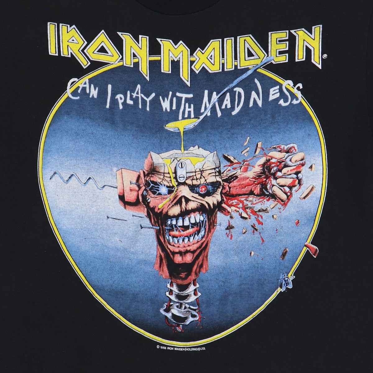 1988 Iron Maiden Can I Play With Madness Tour Shirt