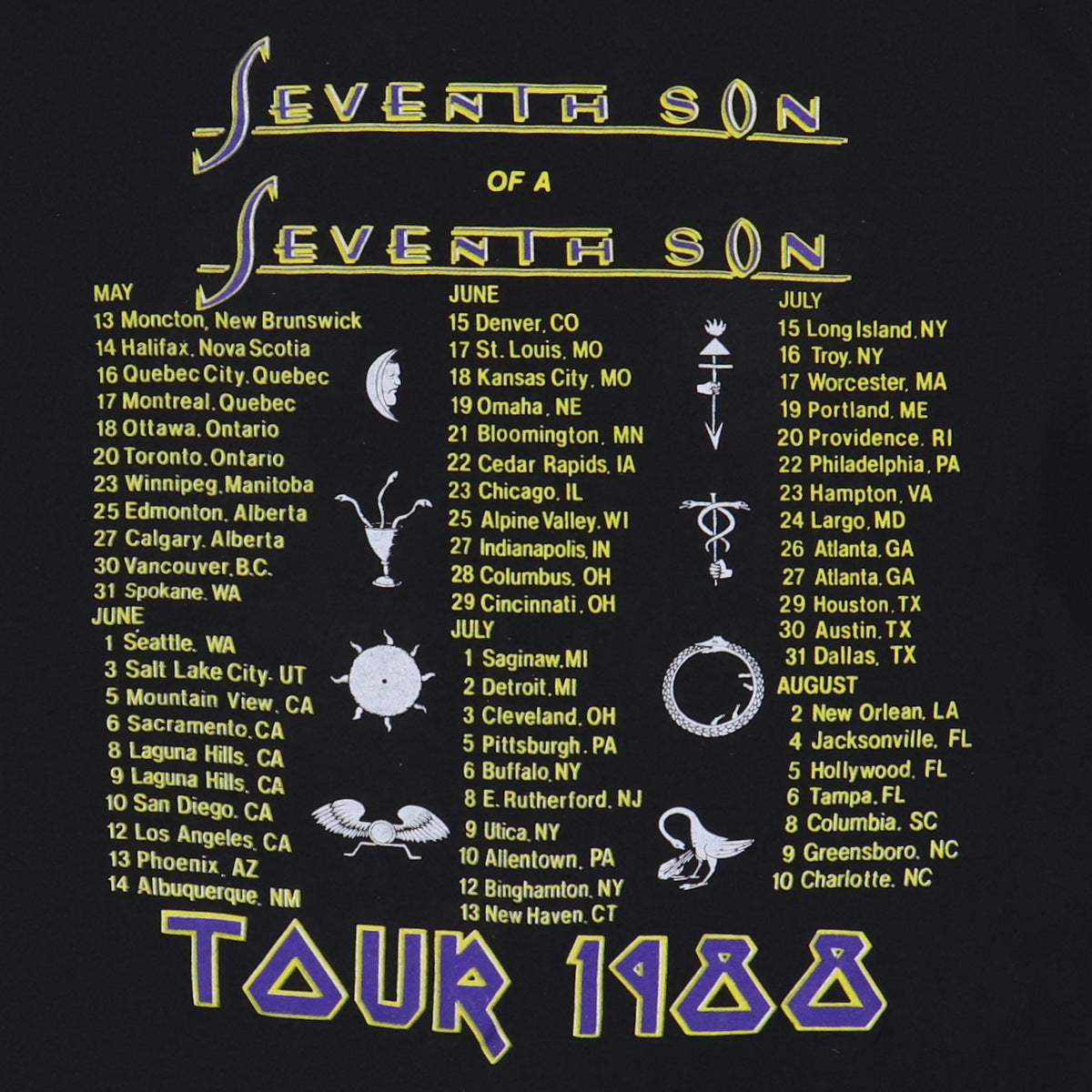 1988 Iron Maiden Can I Play With Madness Tour Shirt